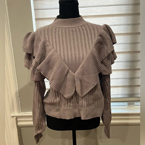 NA-KD ruffled sweater - Picture 4 of 8